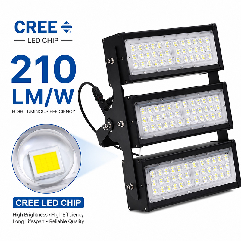 WERISE LED Sports Field Lighting 150W CREE LED CHIP 210LMW